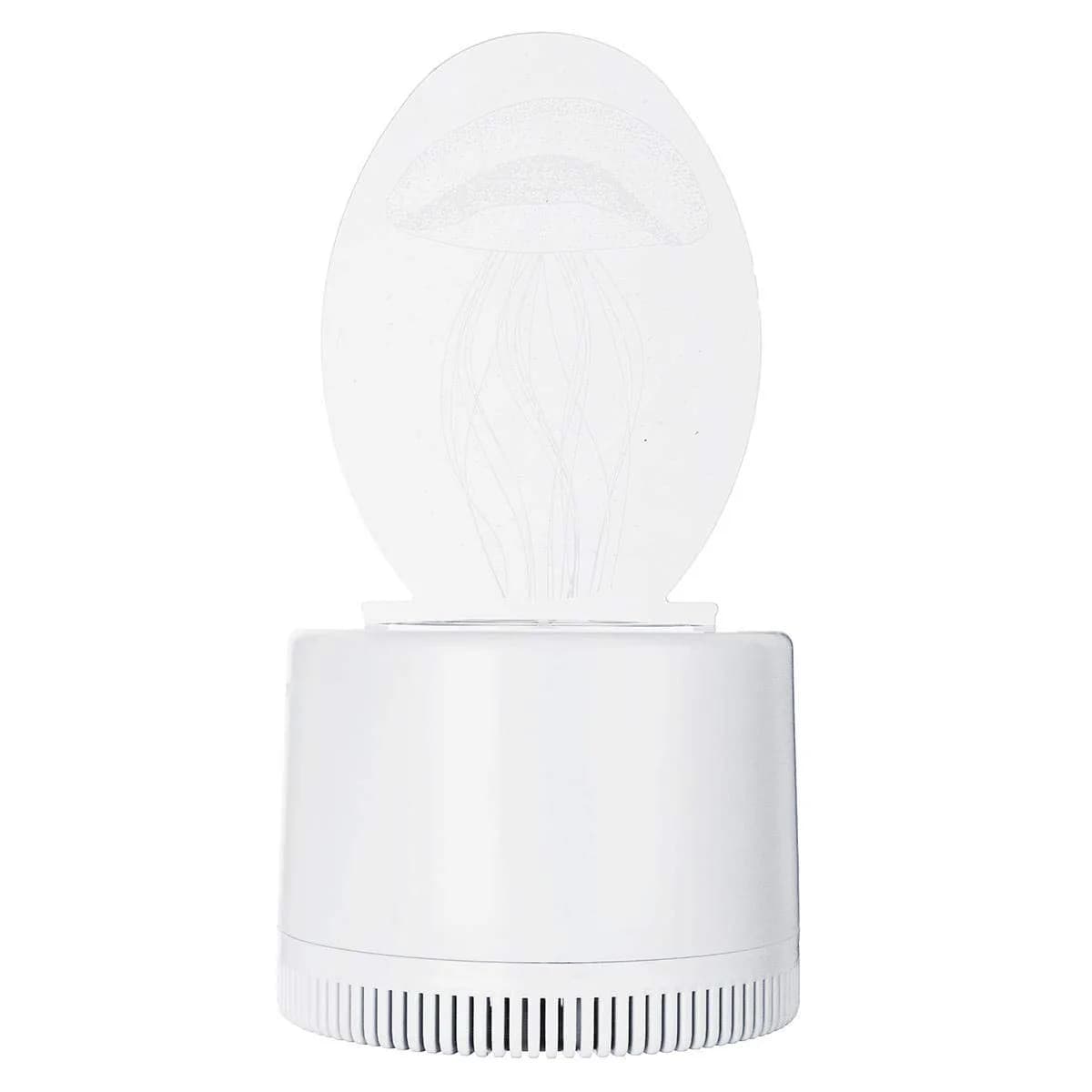 3D Mosquito Killer Lamp (USB) – white base with the clear acrylic panel fitted